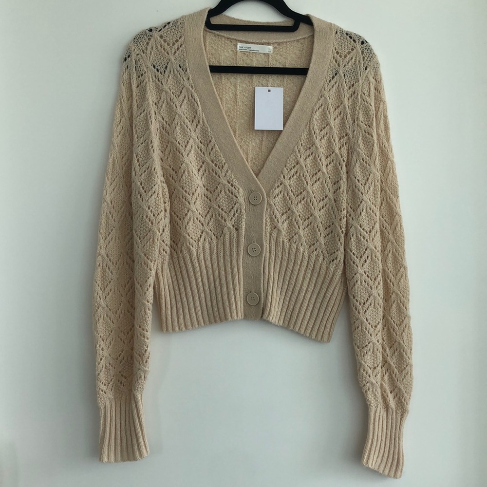OAK + FORT buttoned cardigan